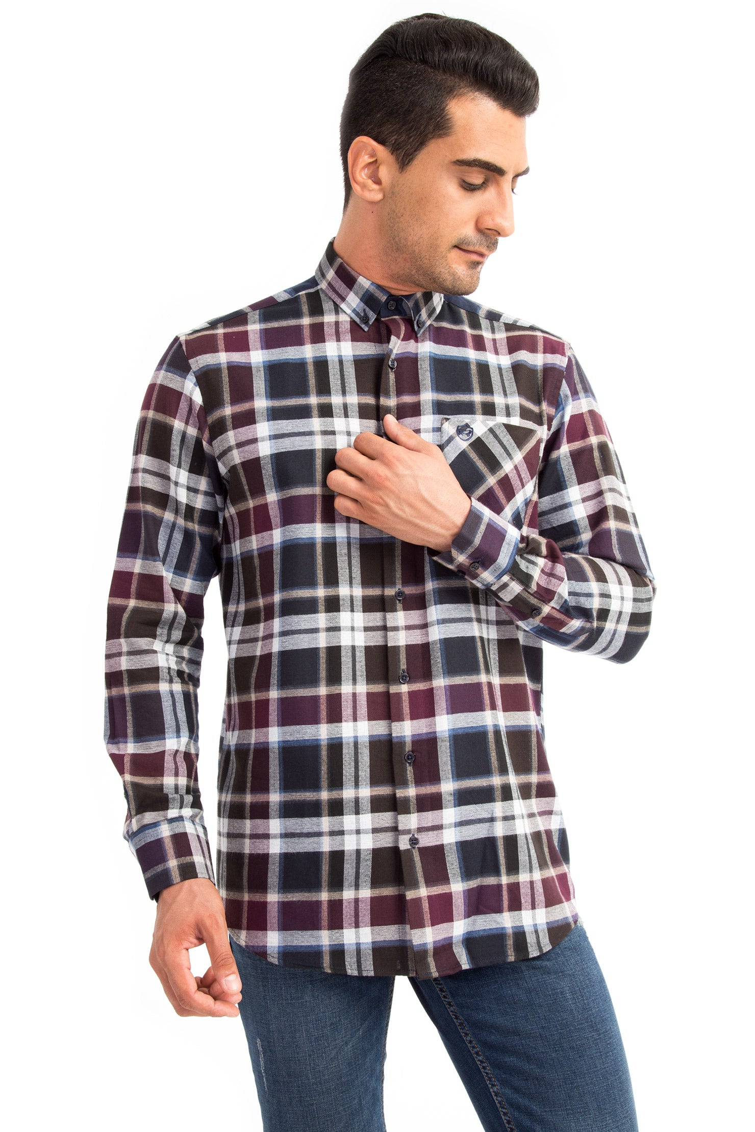 Bordo Kmpny Kz Pam  Flanel Göm