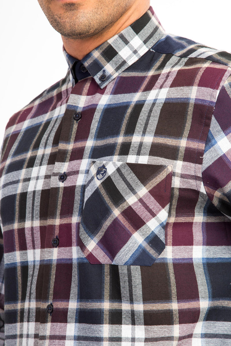 Bordo Kmpny Kz Pam  Flanel Göm