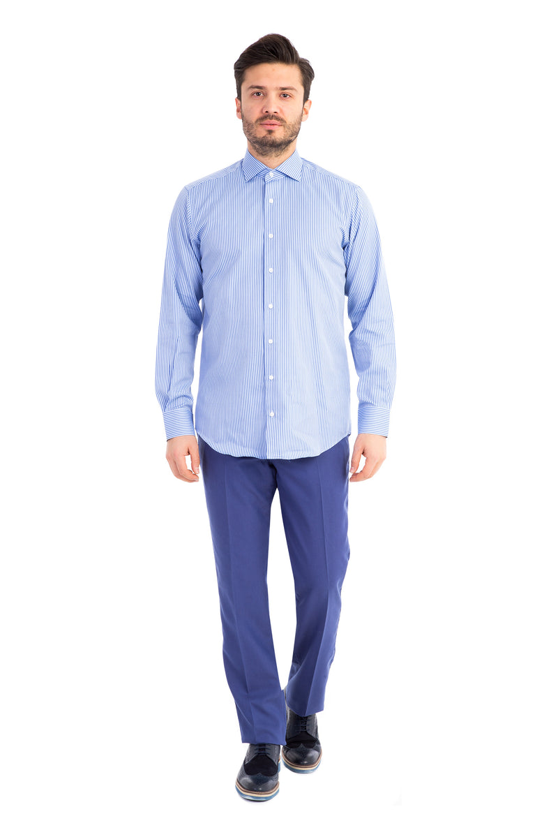 Açık Mavi Ak.Kmpnyl Kz Çzg Cpsz Göm