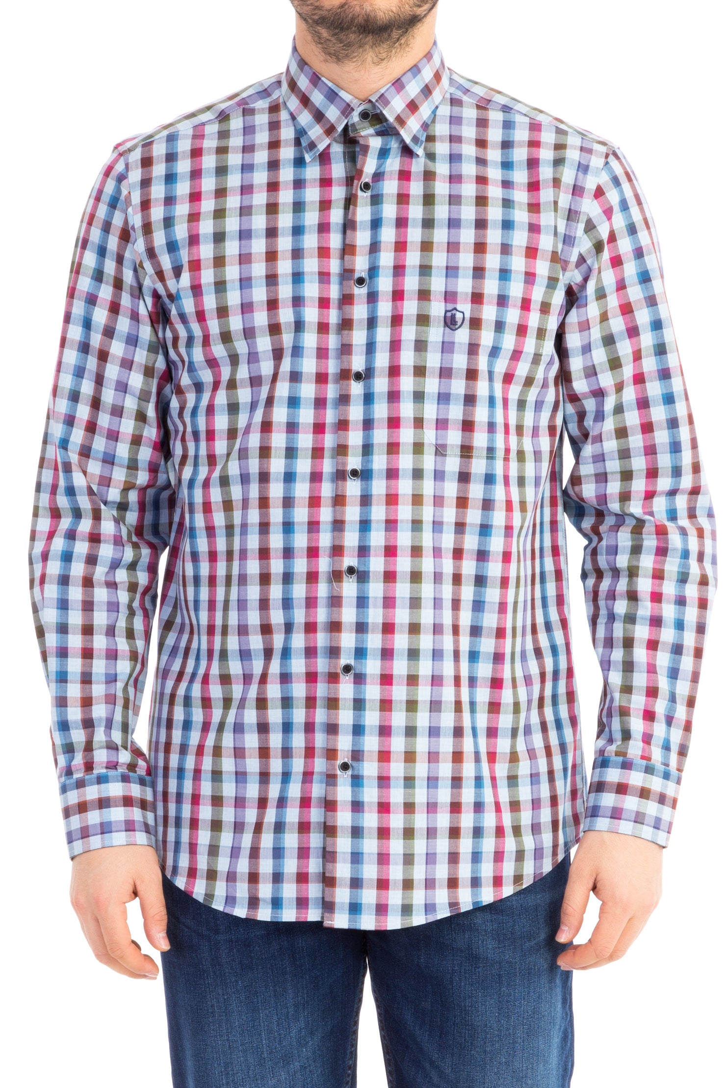 Kırmızı Ak Kmpny Kz Pamuk Gömlek