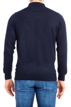 Lacivert Düz Polo Yaka Triko