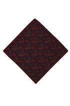 Bordo İtalyan Yün Mendil