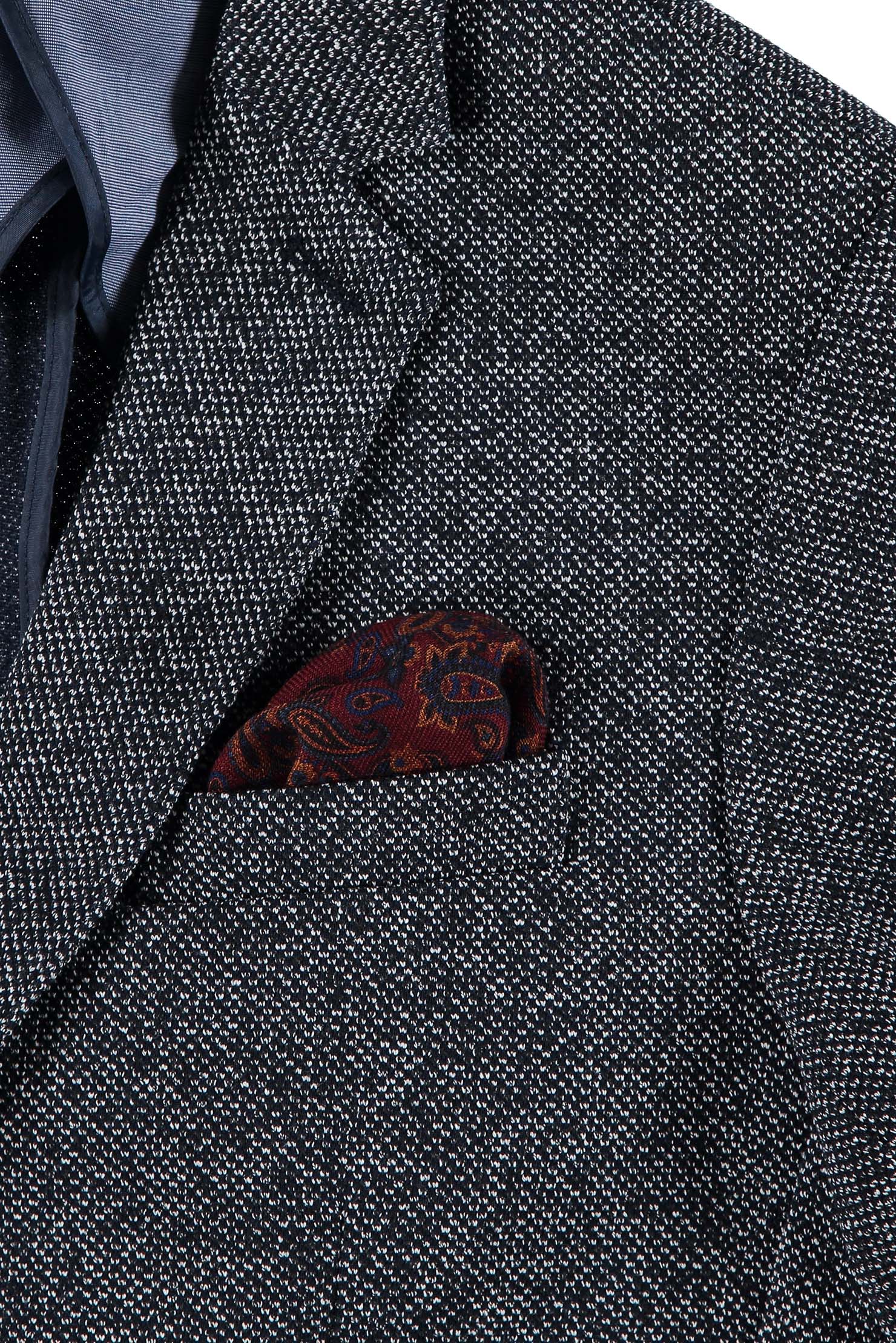 Bordo İtalyan Yün Mendil