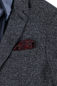 Bordo İtalyan Yün Mendil