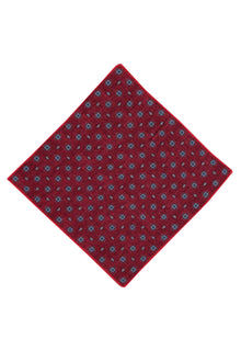 Kırmızı İtalyan Yün Mendil