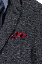 Kırmızı İtalyan Yün Mendil