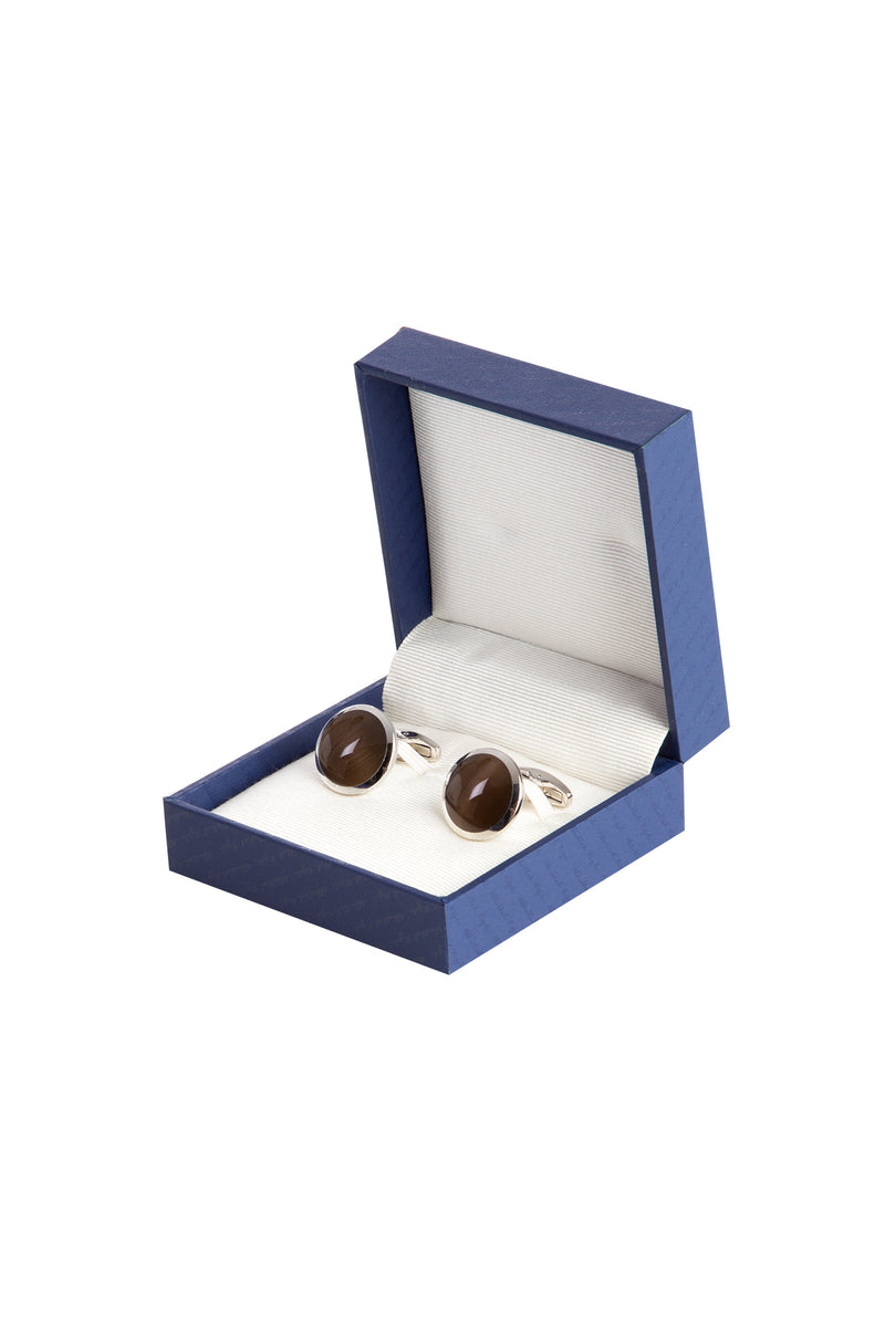 Bej Çelik Kol Düğmesi