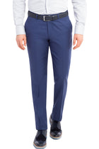 Mavi Kuşgözü Klasik Kumaş Pantolon