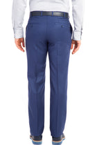 Mavi Kuşgözü Klasik Kumaş Pantolon