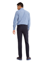 Lacivert 4 Drop Relaxed Fit Rahat Kesim Açk.?p.Düz Pantolon-Abdullah Ki??l?