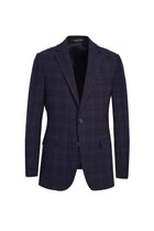 Lacivert 7 Drop Slim Fit Dar Kesim Ceket-Abdullah Ki??l?