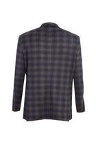 Kahve İtalyan Ekose Ceket