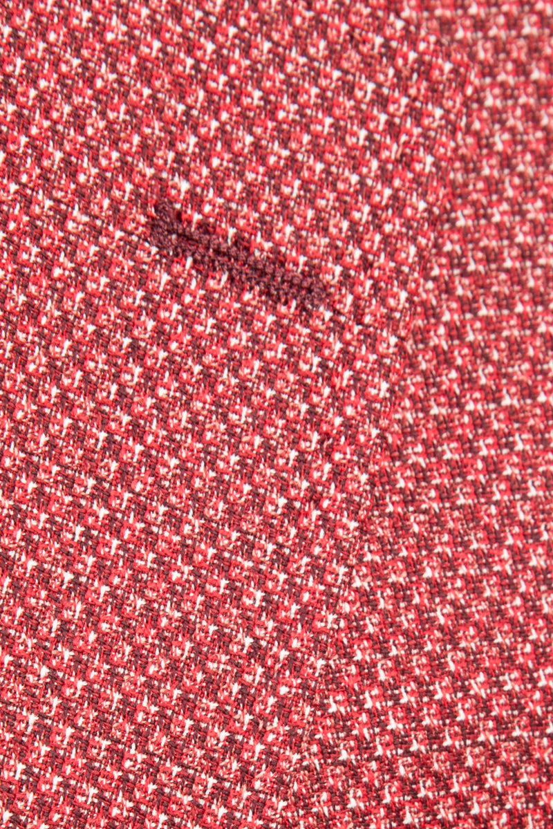 Kiremit İtalyan Kuşgözü Yün Ceket