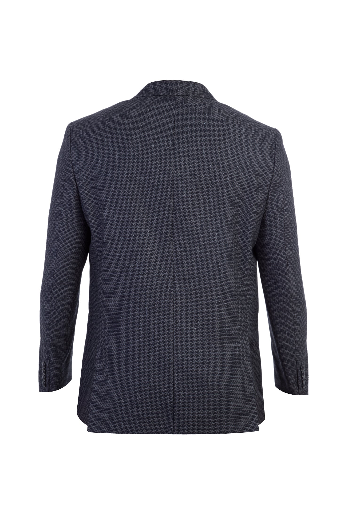 Antrasit İtalyan Yünlü Desenli Ceket