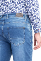 Mavi Likralı Denim Pantolon