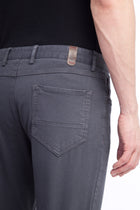 Füme Gri Likralı Kanvas / Chino Pantolon