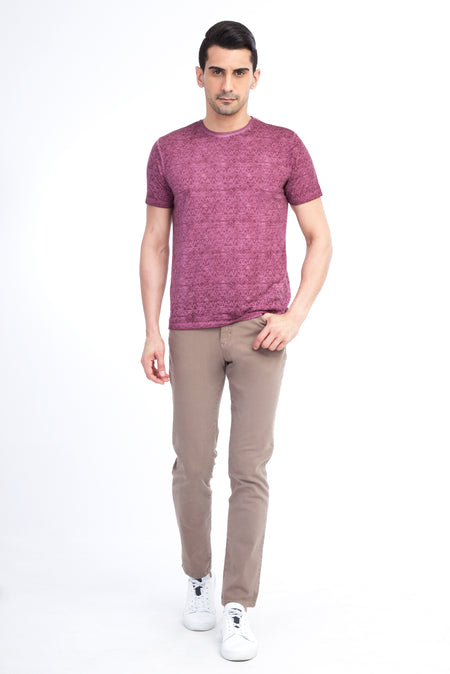 Bej Likralı Kanvas / Chino Pantolon