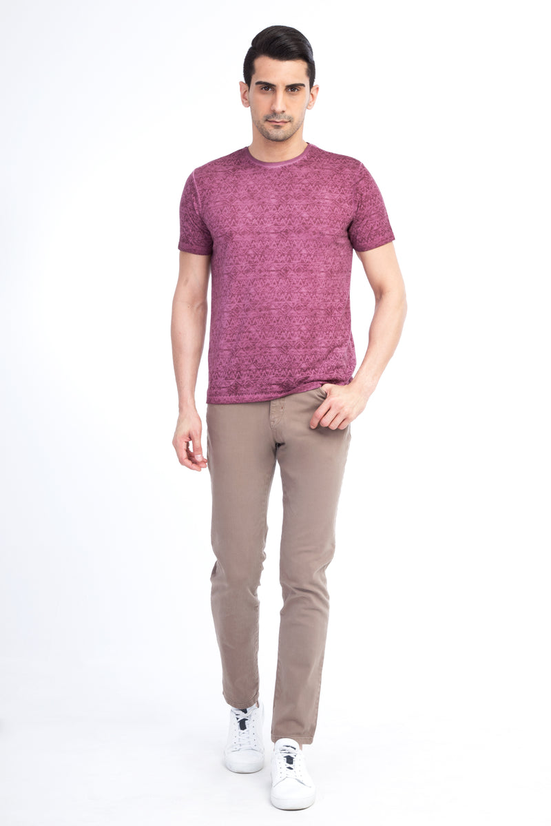 Bej Likralı Kanvas / Chino Pantolon