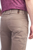 Bej Likralı Kanvas / Chino Pantolon