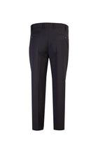 Siyah 4 Drop Relaxed Fit Rahat Kesim Yün Klasik Kuma? Pantolon-Abdullah Ki??l?