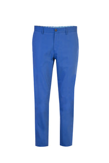 Mavi Likralı Kanvas / Chino Pantolon