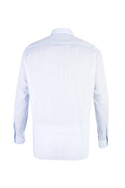 Açık Mavi Uzun Kol Desenli Pamuk Gömlek