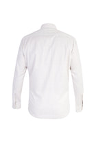 Bej Uzun Kol Ekose Pamuk Gömlek