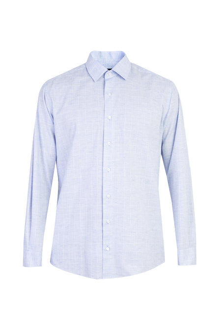 Açık Mavi Ak Kz P.Ekose Santuk Gömlek