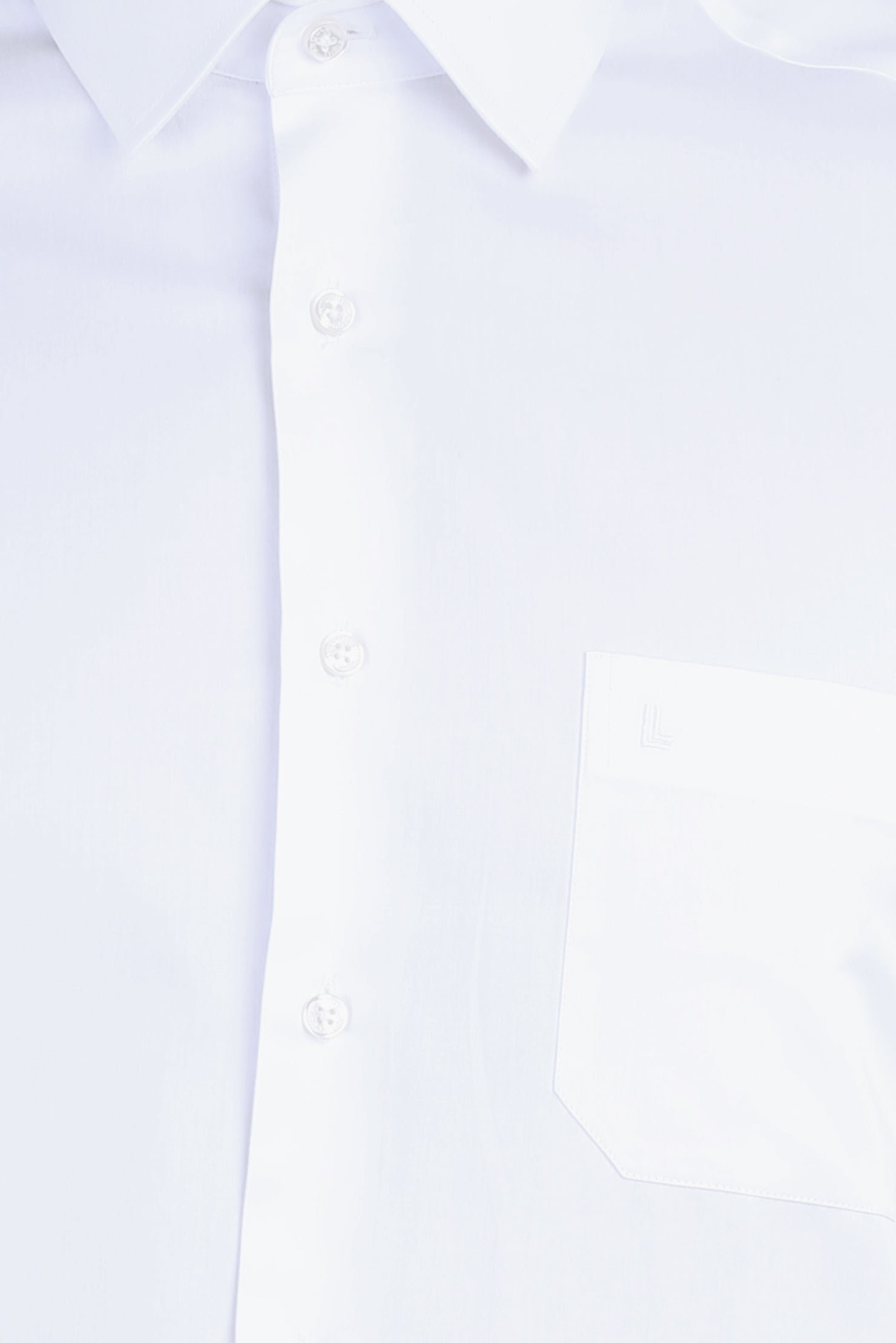 Beyaz Ak Pamuk Saten Klasik Göm