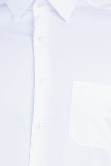 Beyaz Ak Pamuk Saten Klasik Göm