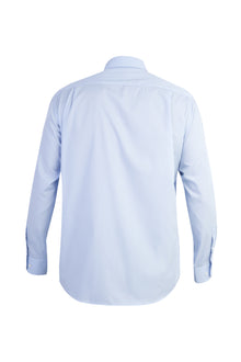 Açık Mavi Uzun Kol Easy Care Klasik Pamuk Gömlek