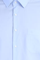 Açık Mavi Uzun Kol Easy Care Klasik Pamuk Gömlek