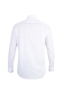 Beyaz Uzun Kol Easy Care Pamuk Gömlek