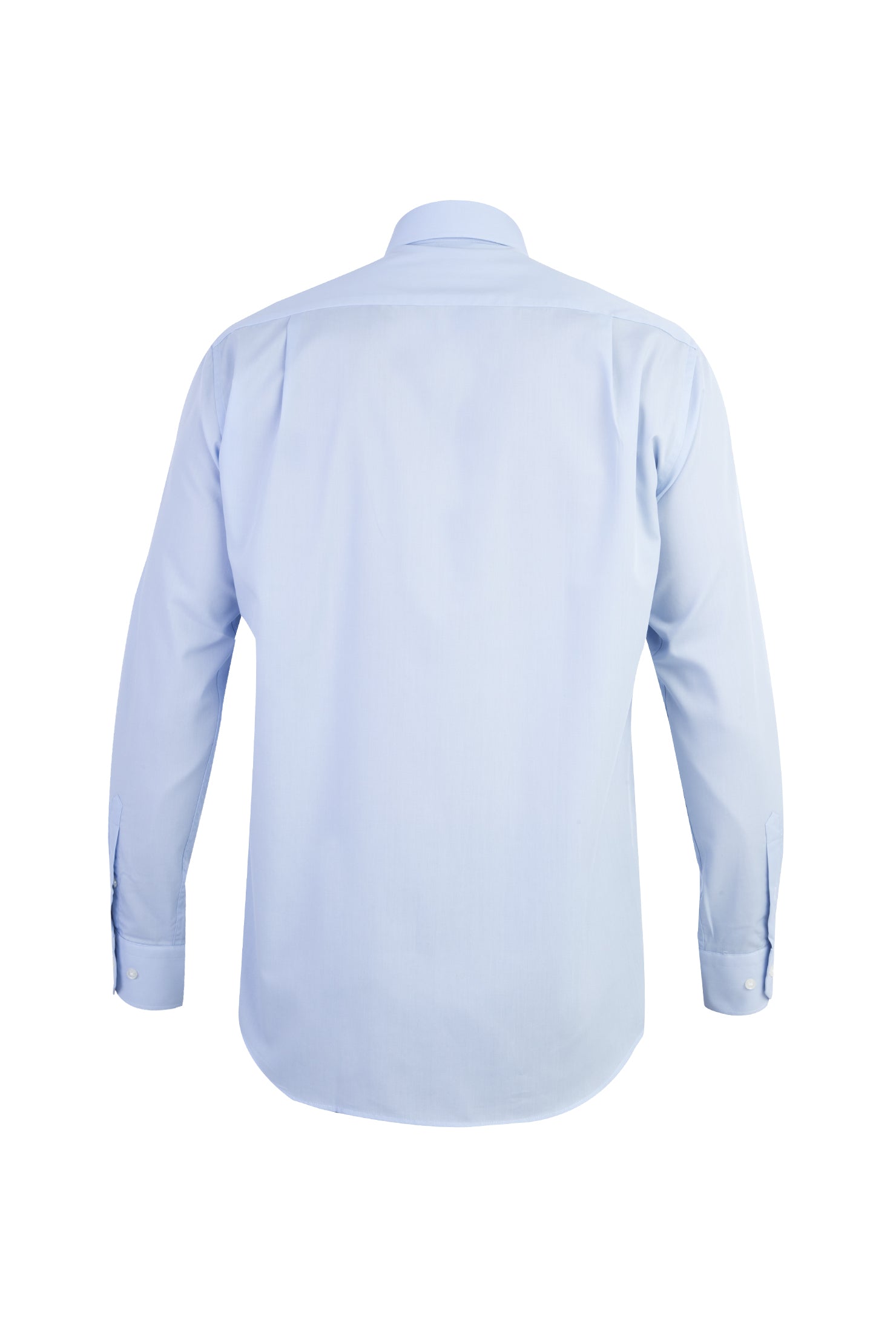Açık Mavi Uzun Kol Easy Care Klasik Pamuk Gömlek