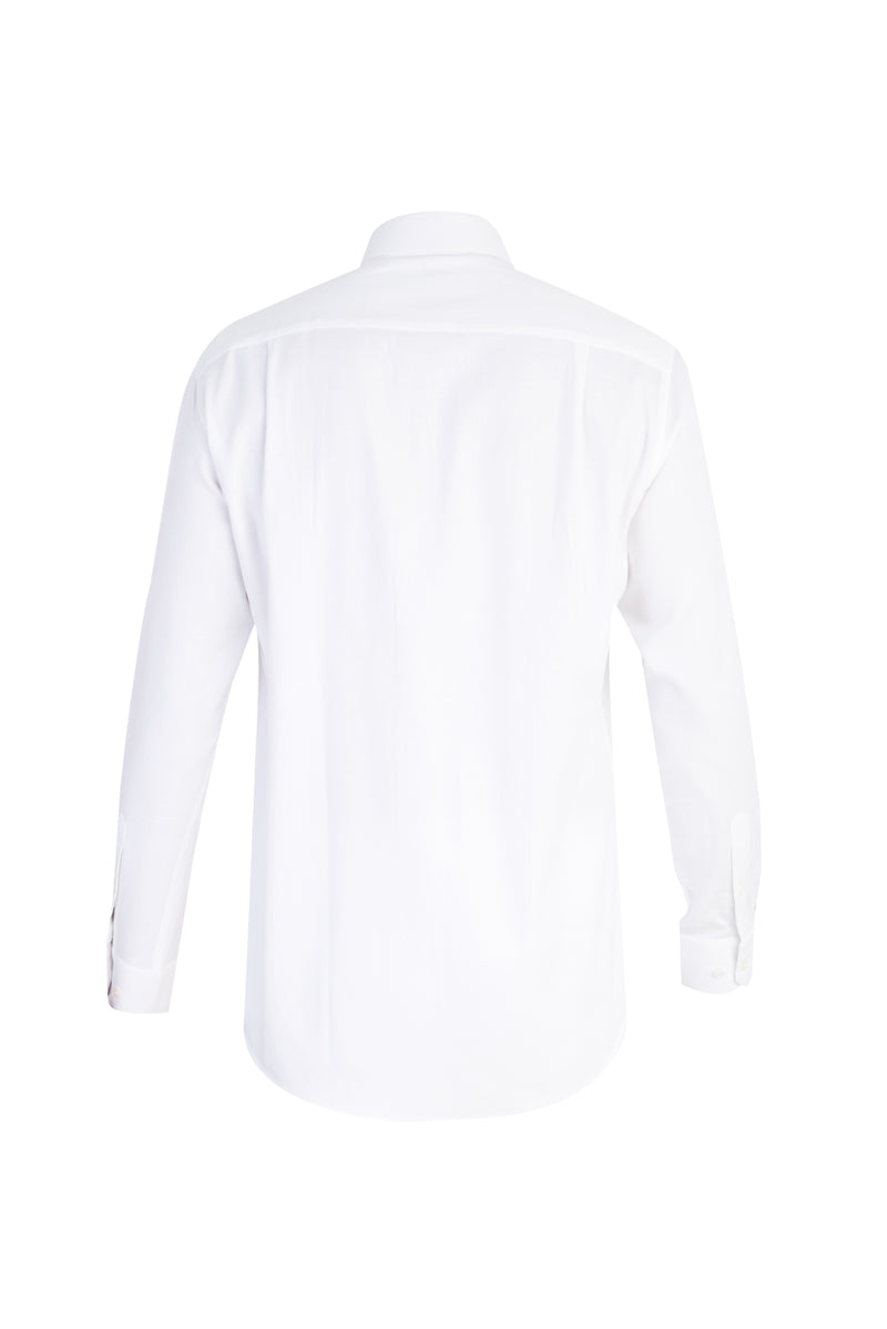 Beyaz Ak Bgt Armürlü Gömlek