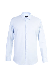 Açık Mavi AK PN Desenli CPSZ GÖMLEK