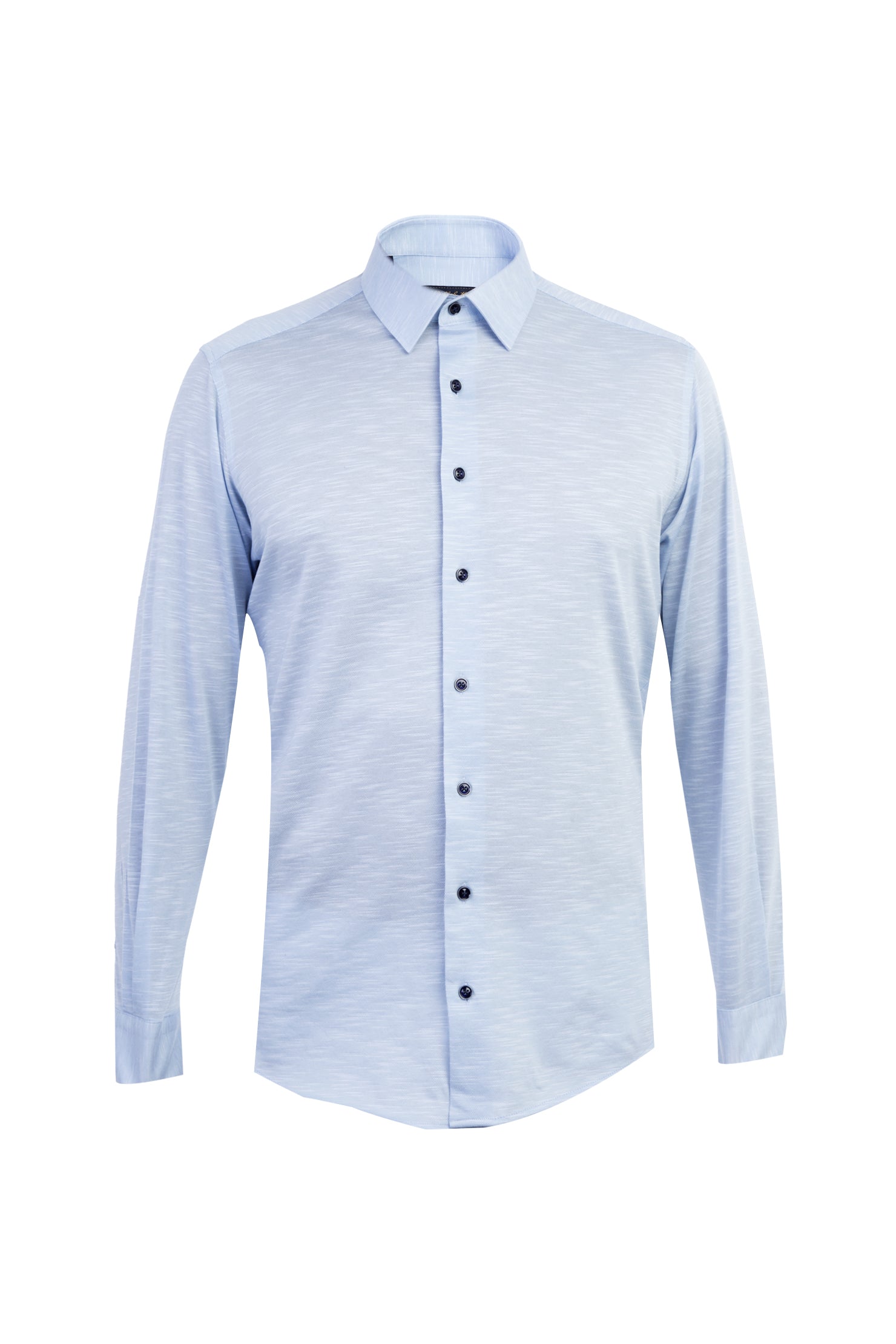 Açık Mavi Ak Bgt Örme Gömlek