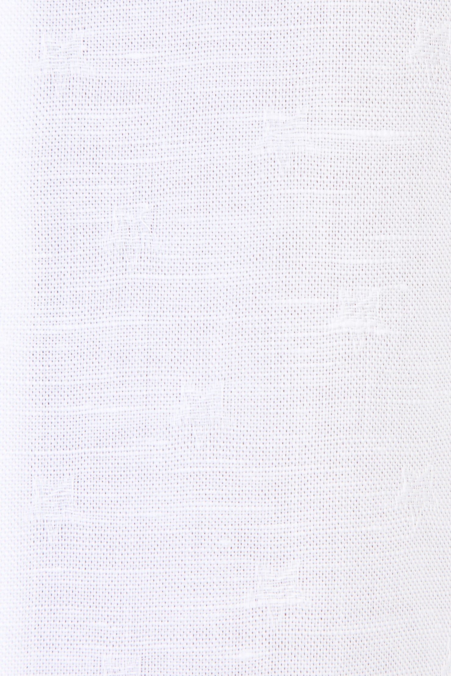 Beyaz İtalyan Uzun Kol Desenli Gömlek