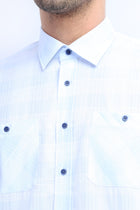 Açık Mavi Ak Kz P.Eks Ç.Cep K.Kol G