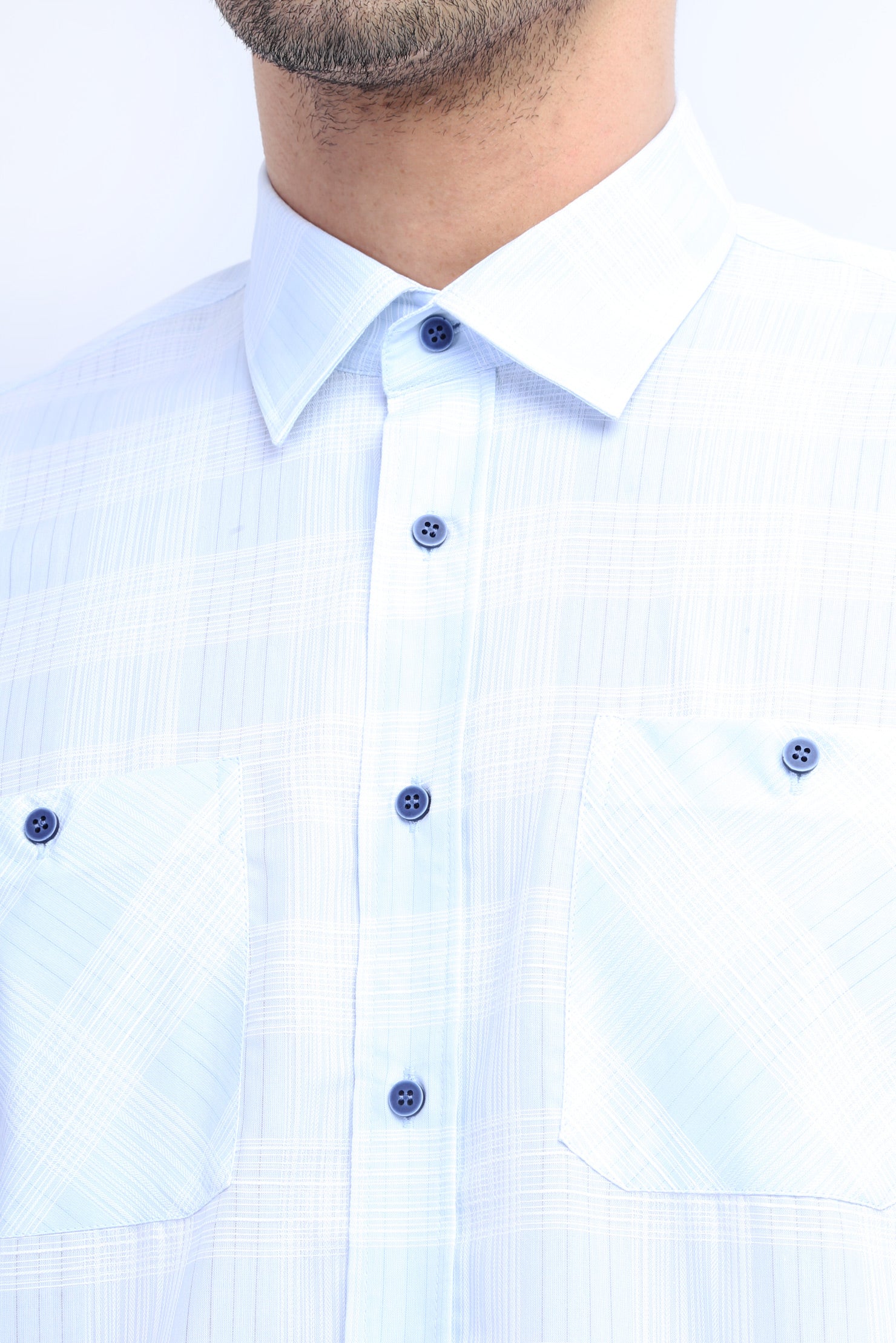 Açık Mavi Ak Kz P.Eks Ç.Cep K.Kol G