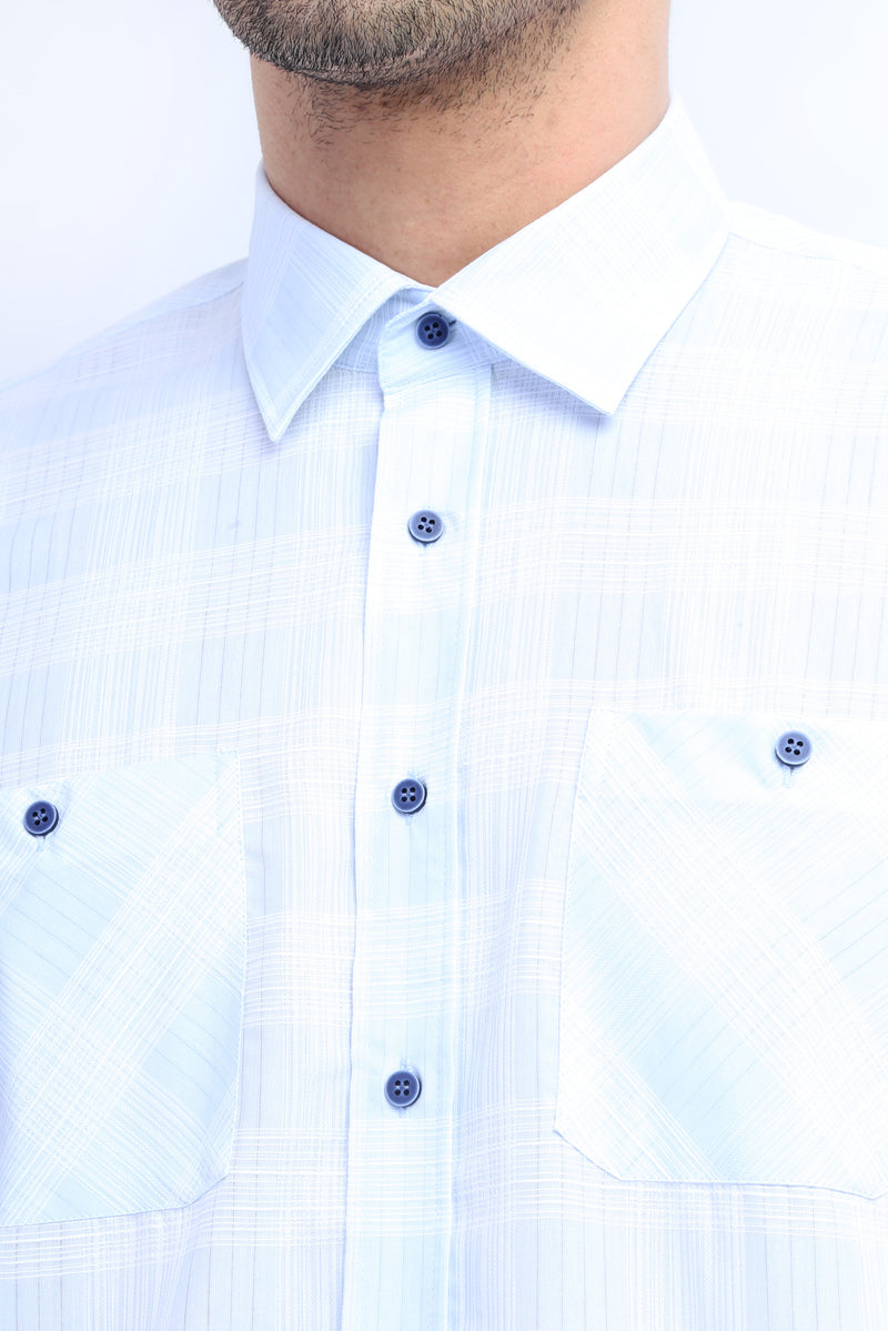 Açık Mavi Ak Kz P.Eks Ç.Cep K.Kol G