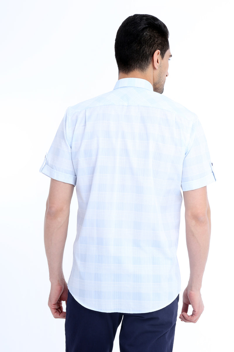 Açık Mavi Ak Kz P.Eks Ç.Cep K.Kol G