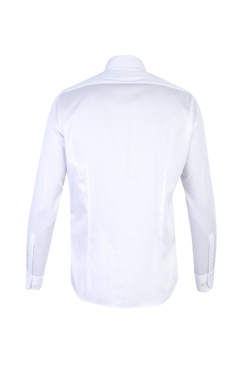 Beyaz Ak Pamuk Saten Slım Göm