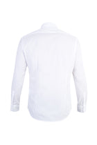 Beyaz Uzun Kol Kolay Ütülenir Slim Fit Dar Kesim Pamuk Gömlek