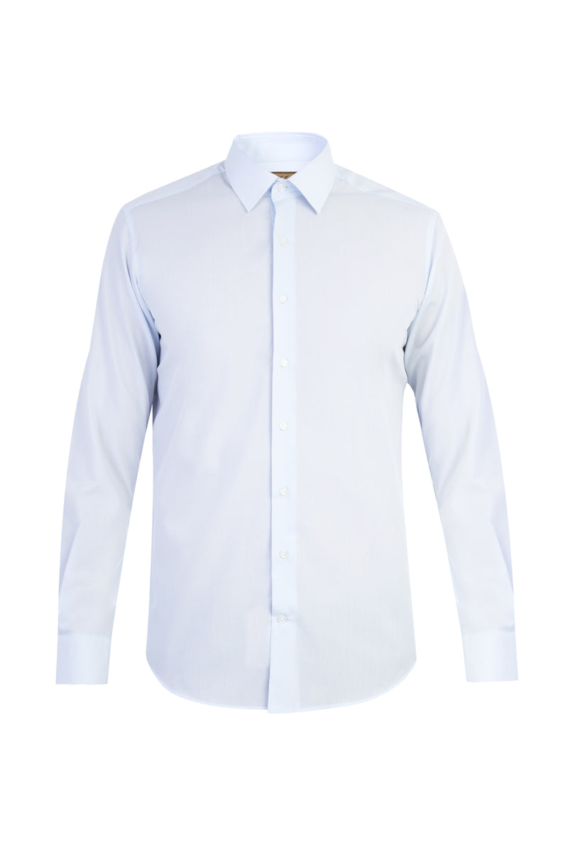 Açık Mavi Pamuk AK TT EASY CARE SLIM GOM