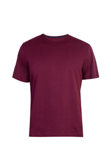 Bordo Bisiklet Yaka Regular Fit T-shirt