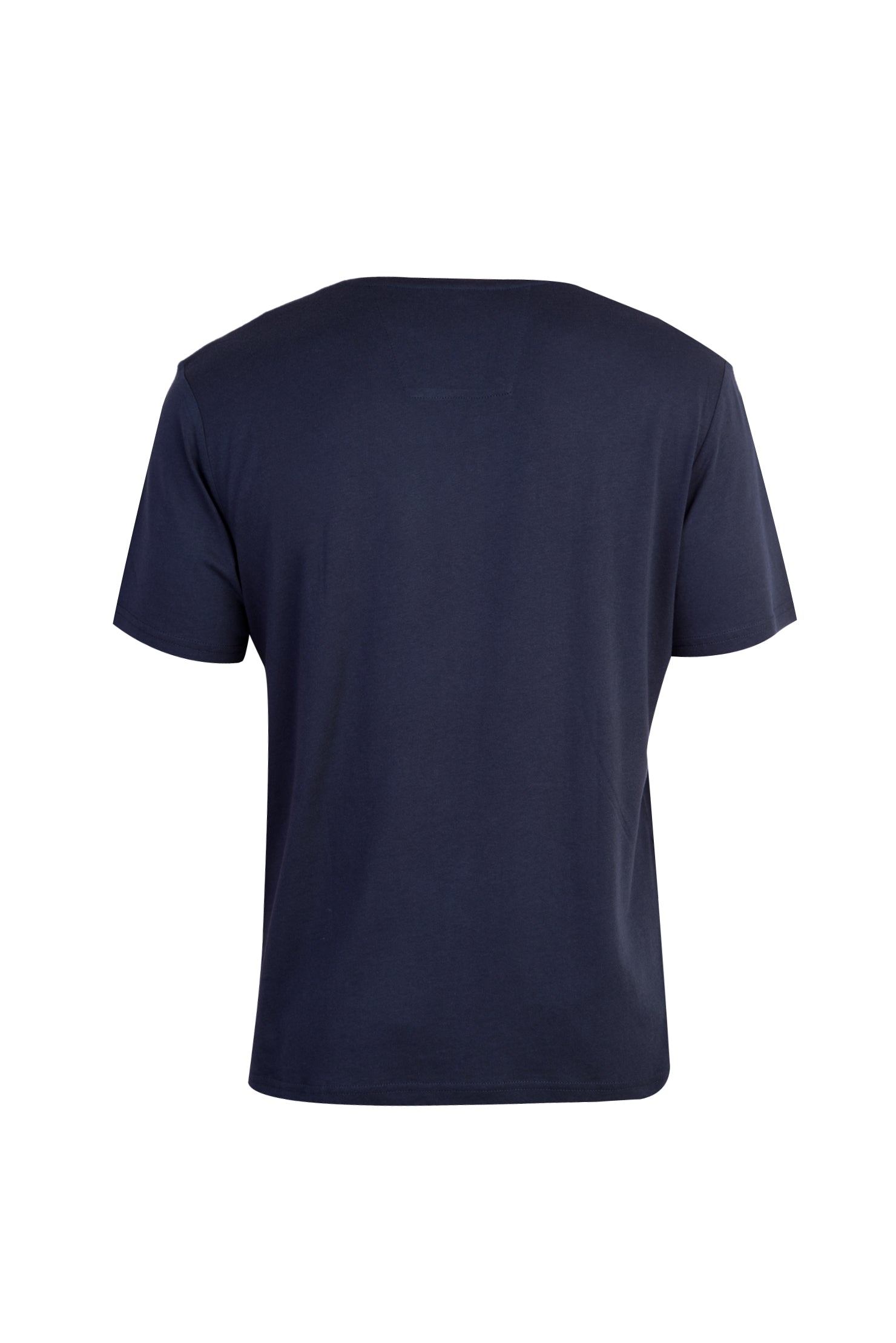 Lacivert V Yaka Regular Fit T-shirt