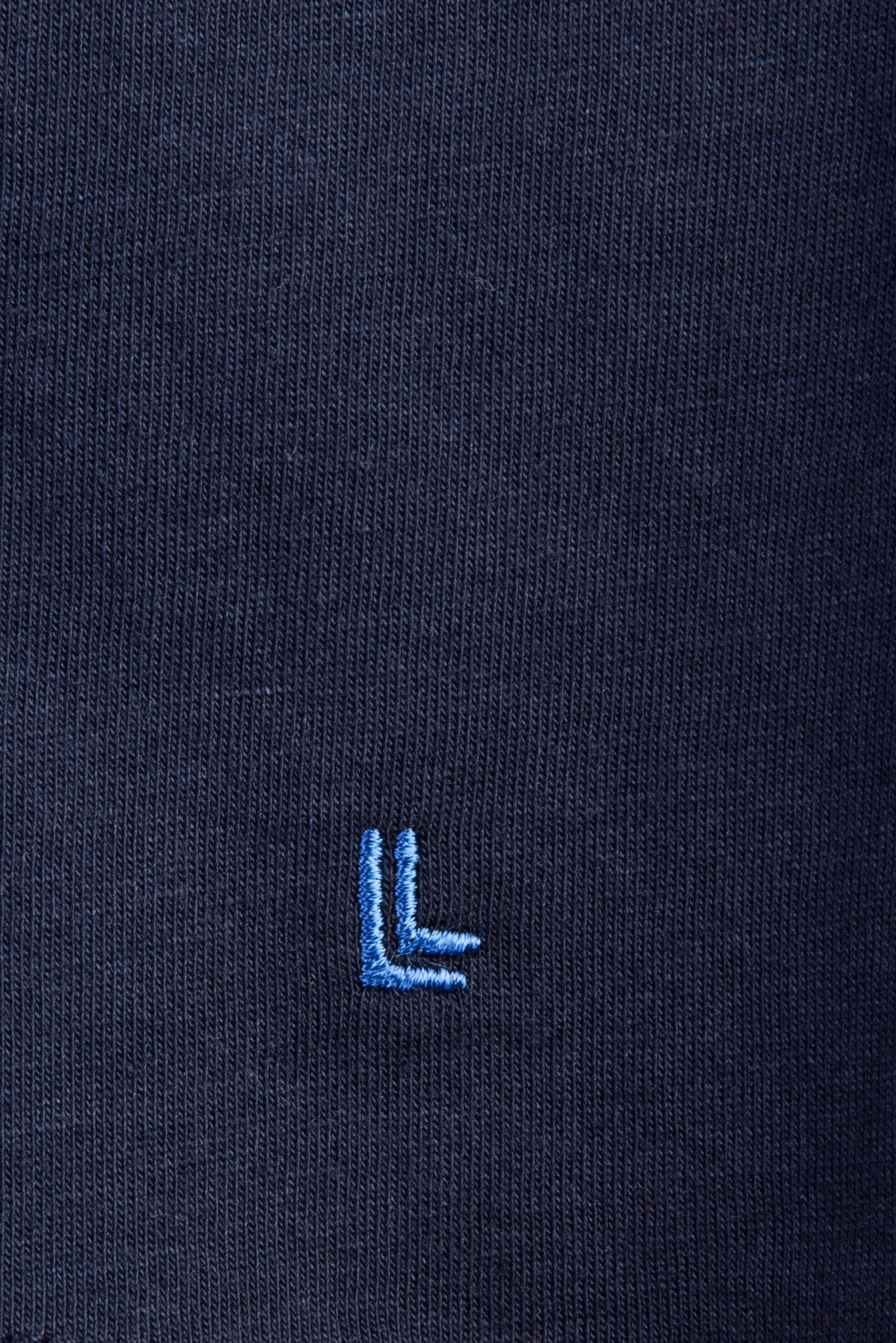 Lacivert V Yaka Regular Fit T-shirt