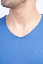Mavi V Yaka Regular Fit T-shirt