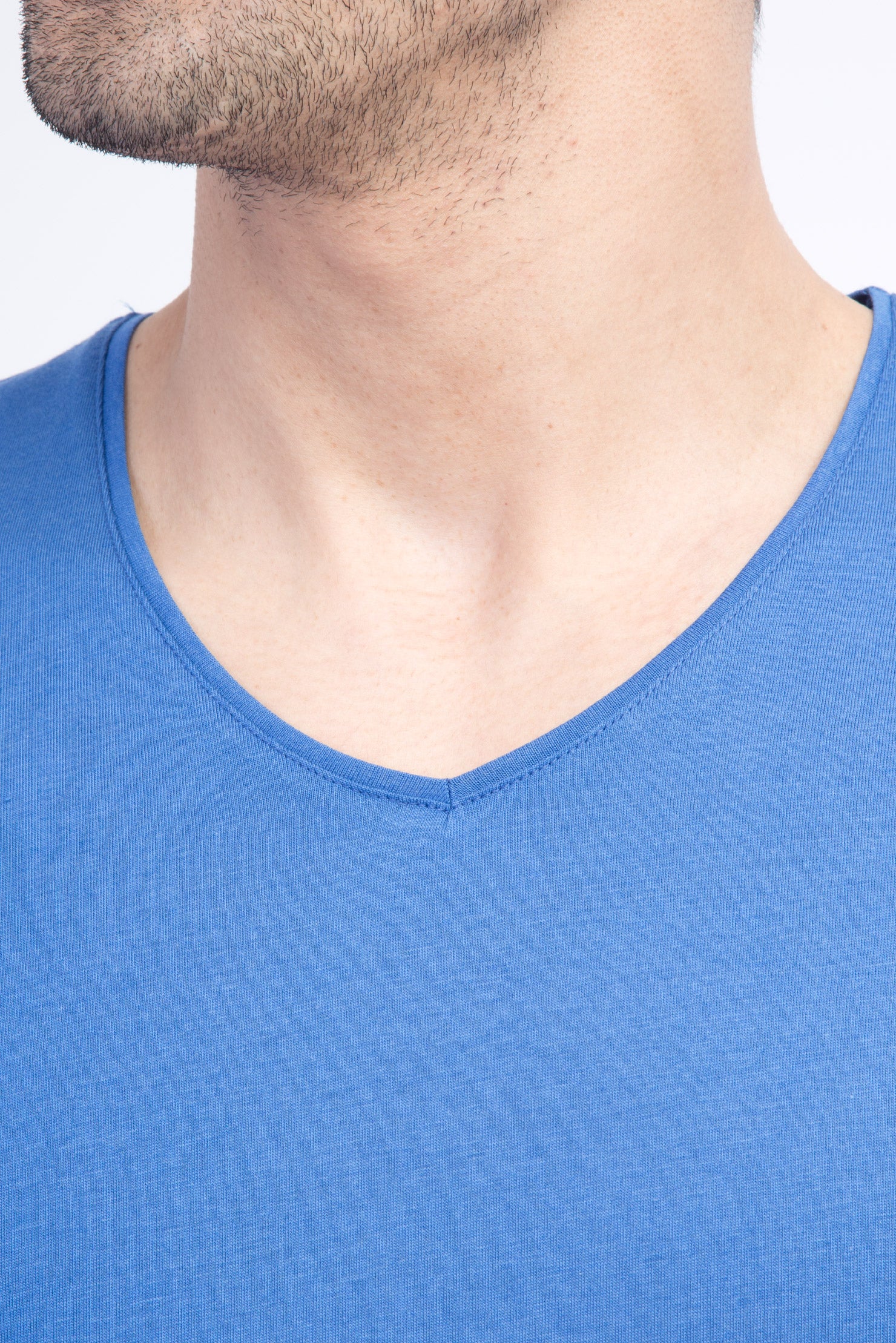 Mavi V Yaka Regular Fit T-shirt